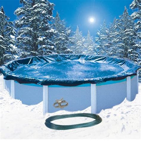 24 Ft Rd Pool Cover + Leaf Catcher Bundle | In The Swim