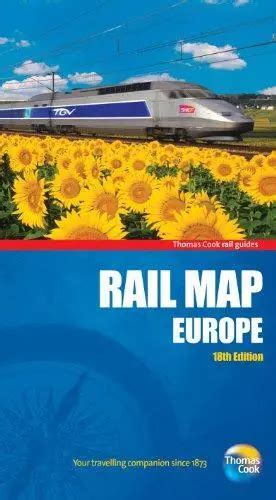 RAIL MAP OF Europe, 18th (Rail Guides), Thomas Cook Publishing, Good Condition, $9.62 - PicClick