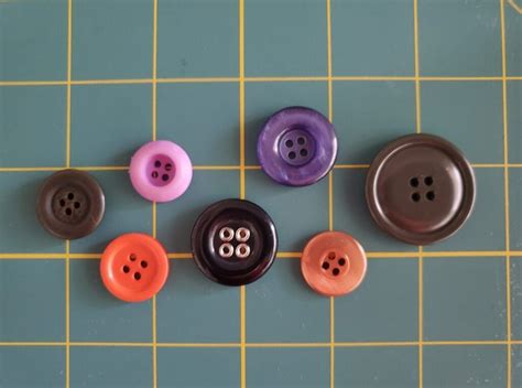 Different Types Of Buttons For Clothes And Sewing