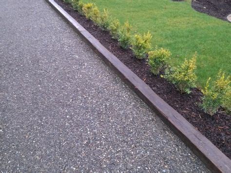 Crushed Gravel Driveway with Wooden Boundry #landscapedriveway | Gravel driveway, Driveway ...