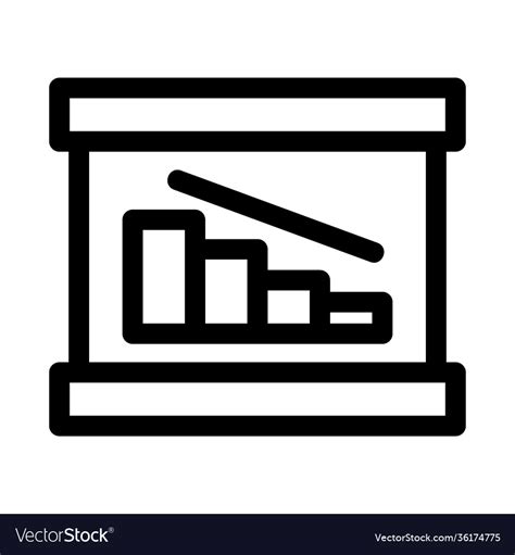 Loss icon or logo isolated sign symbol Royalty Free Vector