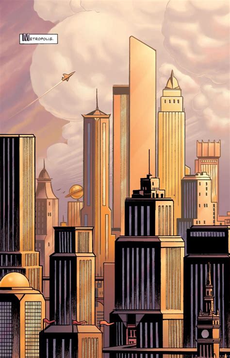 Metropolis | DC Comics Batman Superman Wonder Woman, Superman Art, Art Deco City, City Art ...