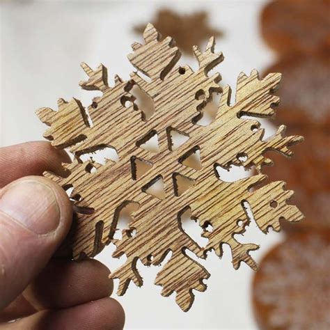 FREE CNC Project from Vectric: Snowflakes | Projects, Snowflakes, Crafts