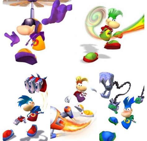 Possible Rayman skins? These are the power-ups from Rayman 3: Hoodlum Havoc. : r/Brawlhalla