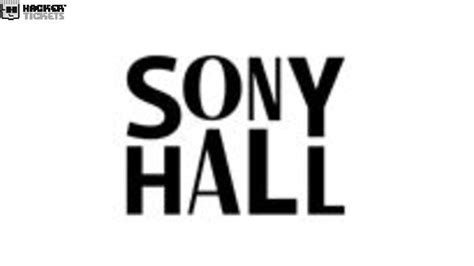 Sony Hall - General Information & Upcoming Events