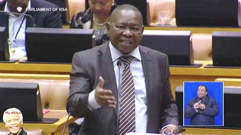 Blade Nzimande Battles Answer Question In Parliament. FUNNY - YouTube