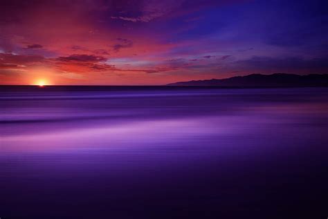 1080P free download | The power of purple, sun, california, pacific ocean, color, nature, bonito ...