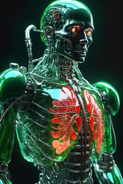 Premium AI Image | circulatory system of the ai human body parts