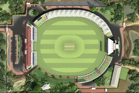 Cricket Field Dimensions Layout