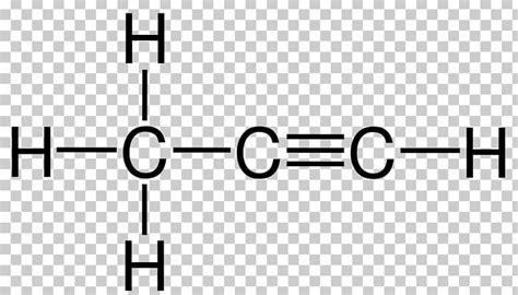 Methylacetylene Structural Formula Alkyne Pentyne Propene PNG, Clipart, Acetylene, Alkyne, Angle ...