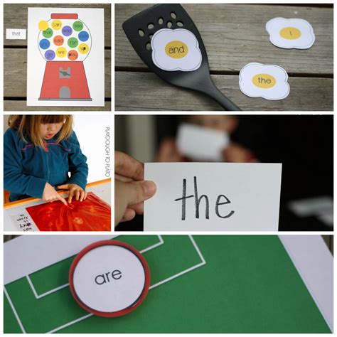 25 Super Fun Sight Word Games - Playdough To Plato