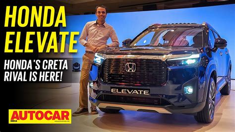 2023 Honda Elevate - New Honda SUV is here to take on the Hyundai Creta ...