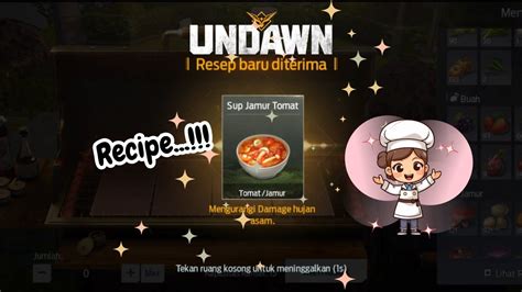 Resep Sup Jamur Tomat | Mushrooms Tomato Soup Recipe | Undawn Garena - YouTube