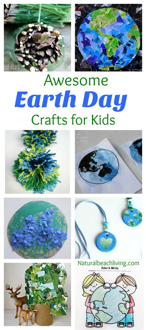 30+ Creative Earth Day Crafts for Kids - Natural Beach Living