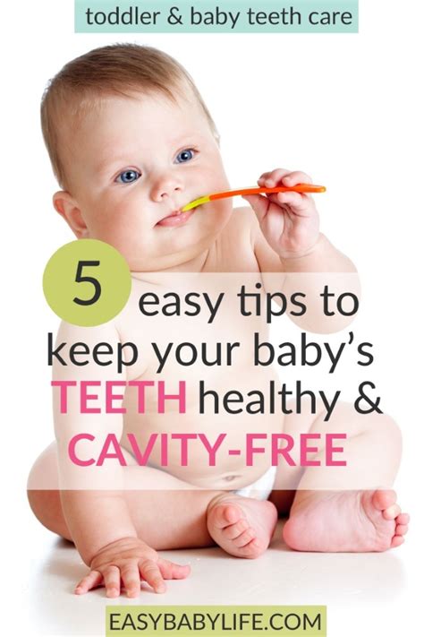 5 Toddler & Baby Teeth Care Tips for Cavity-Free Baby Teeth