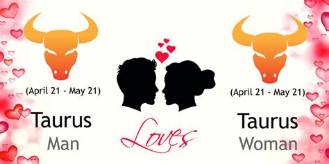 Taurus Man and Taurus Woman Love Compatibility