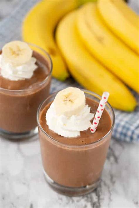 Chocolate Banana Smoothie - Super Healthy Kids