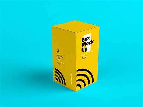 3D Box Mockup | Free PSD Template | PSD Repo