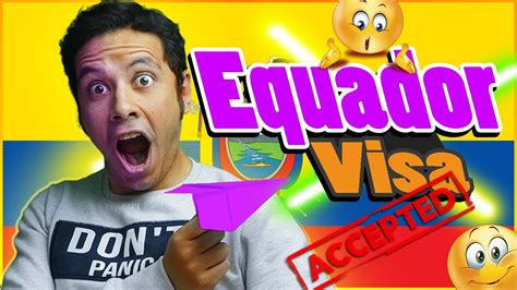 Ecuador Visa - YouTube