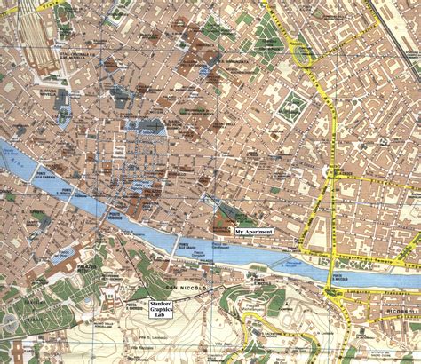 Map of Florence - Lucas Pereira