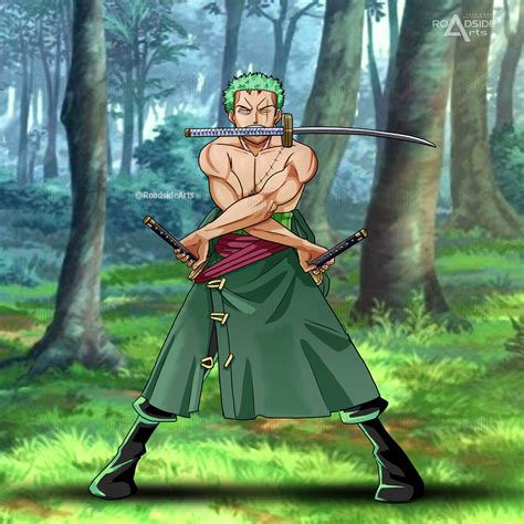 ArtStation - Roronoa Zoro One Piece Character Fan Art