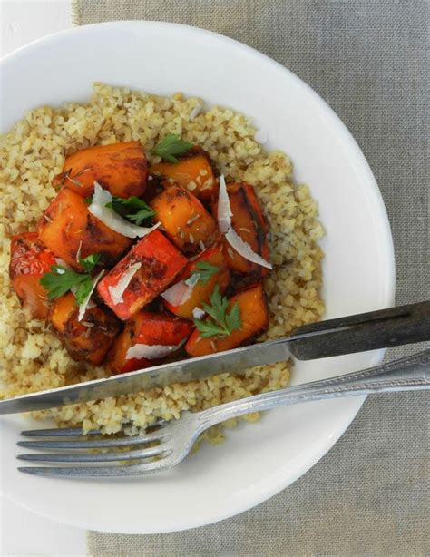 Stir-Fried Kuri Squash with Bulgur Recipe — Eatwell101