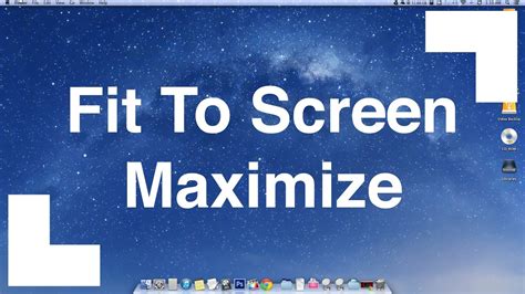 Maximize Like Windows On Mac OSX - Fit To Screen - YouTube