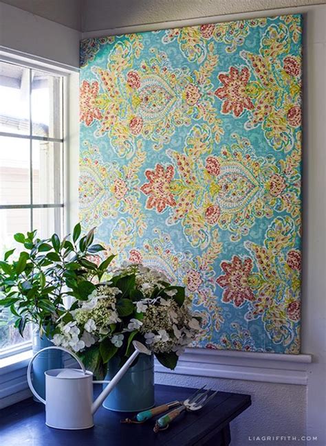 40 Ridiculously Artistic Fabric Wall Art Ideas