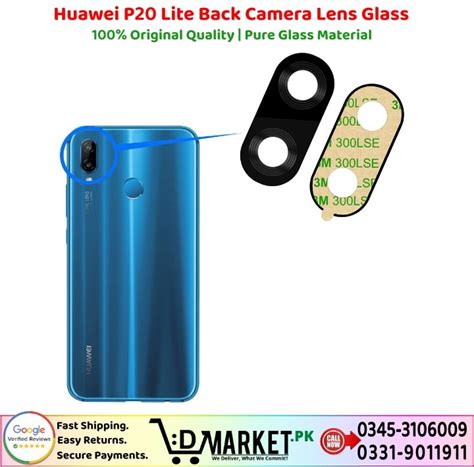 Huawei P20 Lite Back Camera Lens Glass Price In Pakistan