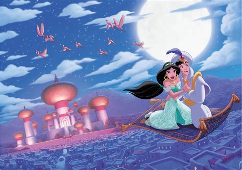 Princess Jasmine and Aladdin in A Whole New World | Aladdin wallpaper ...