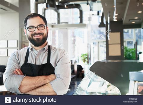 coffee shop owner Stock Photo - Alamy