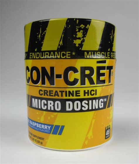 Living in THE BIG RING: Con-Cret!, Creatine HCI (Creatine Hydrochloride)