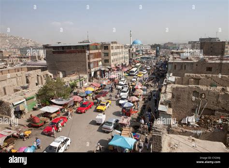 cityview of downtown kabul, afghanistan Stock Photo - Alamy