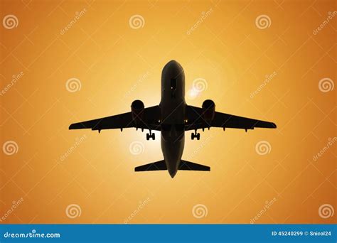 Air travel airplane stock image. Image of holiday, flying - 45240299