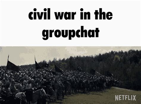 War Civil War GIF - War Civil War Civil War In The Groupchat - Discover & Share GIFs