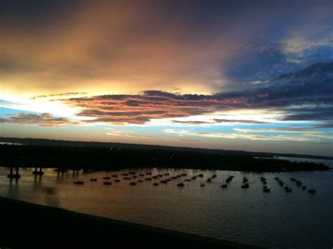 View from Coronado Bridge @ Sunset - Coronado Times