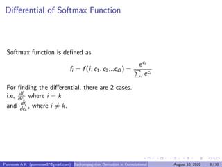 Cnn backpropagation derivation | PPT