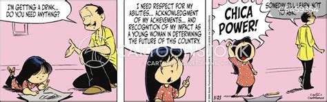 Young Feminists Cartoons and Comics - funny pictures from CartoonStock