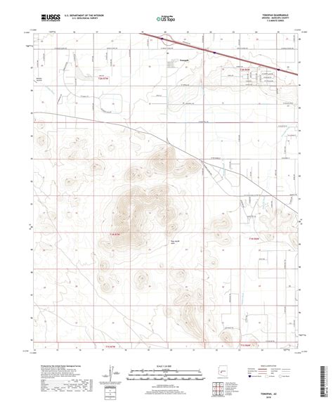 MyTopo Tonopah, Arizona USGS Quad Topo Map