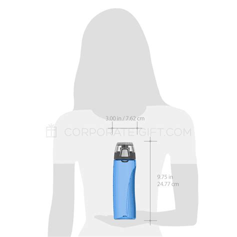 Thermos® Hydration Bottle with Rotating Intake Meter - 24 oz.