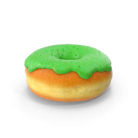 Green Donut PNG Images & PSDs for Download | PixelSquid - S11384067A