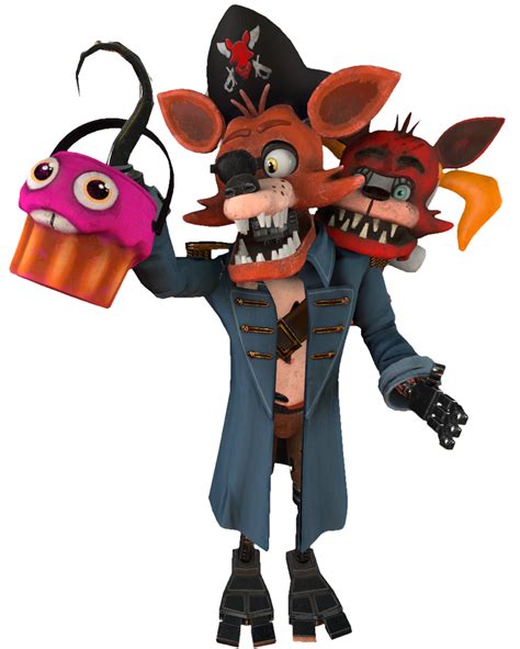 [SFM/FNAF VR] - Capitan Foxy Render by BendInky on DeviantArt