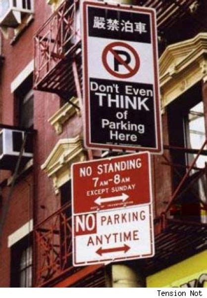 Funny No Parking Signs (30 pics) - Izismile.com