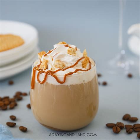 Starbucks Caramel Brulee Latte Copycat - A Day In Candiland