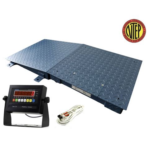 NEW Industrial Floor Scale With Ramp 24' X 24' | 5000 LBS. X 1LB | SellEton Scales