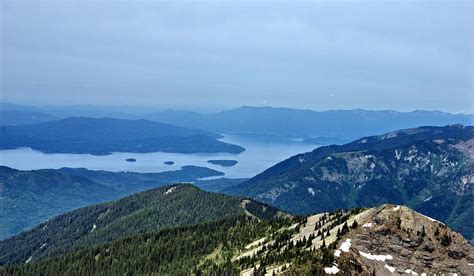 Lake Pend Oreille from Scotchman Peak : Photos, Diagrams & Topos : SummitPost