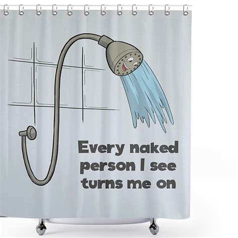 Funny Shower Curtain for Bathroom Silly Shower Curtain with | Etsy
