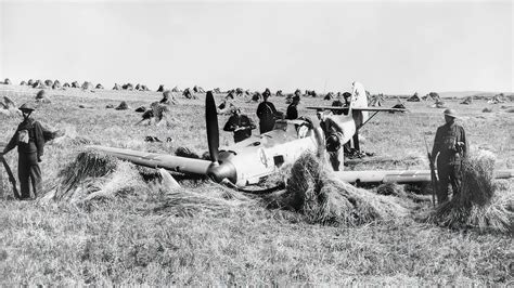 Photographs of Downed Luftwaffe Aircraft During the Battle of Britain ...