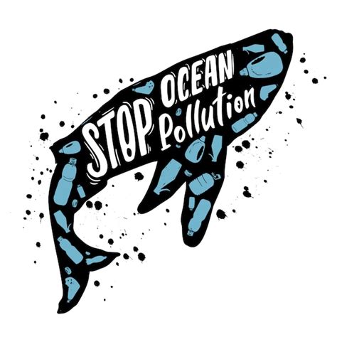 Premium Vector | Stop ocean pollution