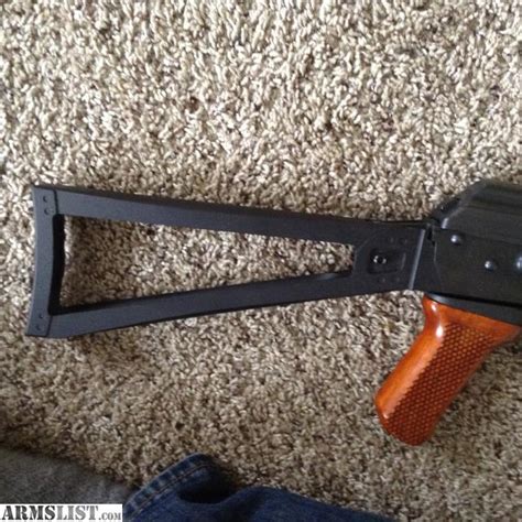 ARMSLIST - For Sale: Norinco MAK 90 Slant Cut Metal stock triangle